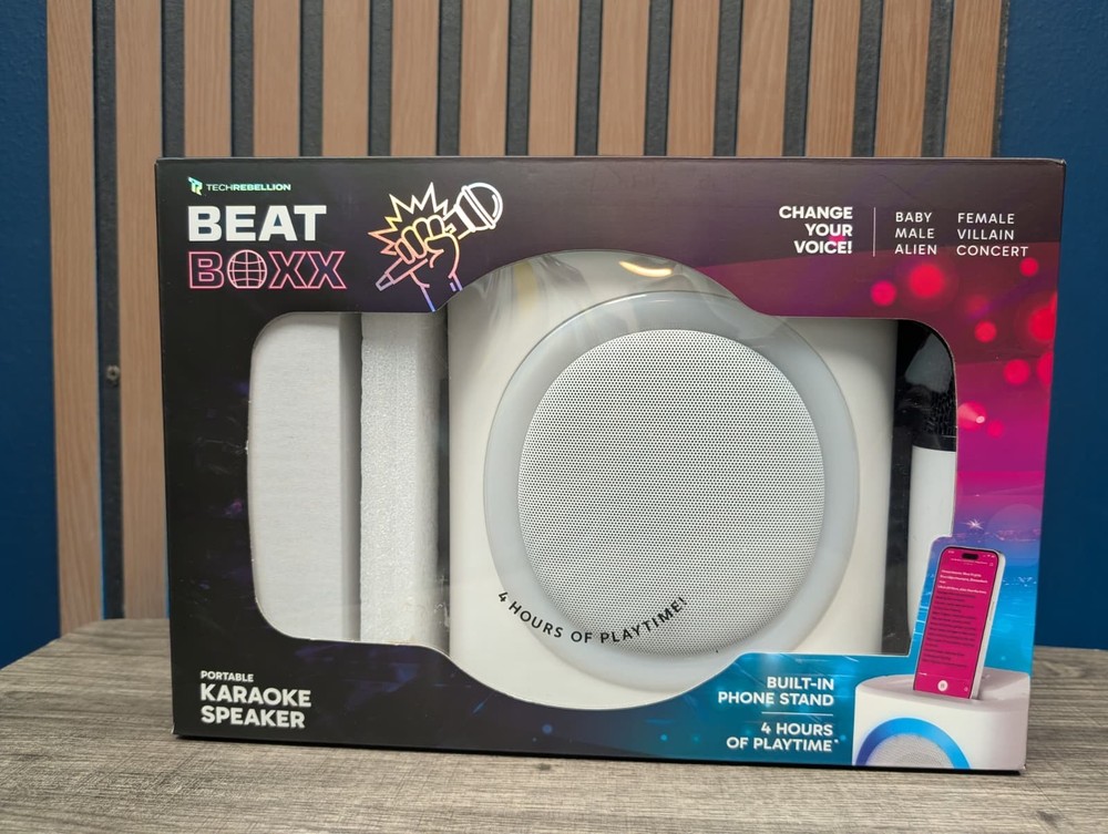 tech rebellion Beat Box Karaoke Speaker