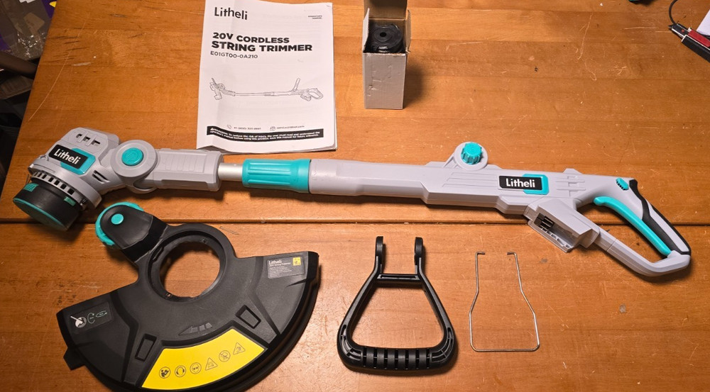 Litheli Cordless String Trimmer 20V Trimmer Tool Only