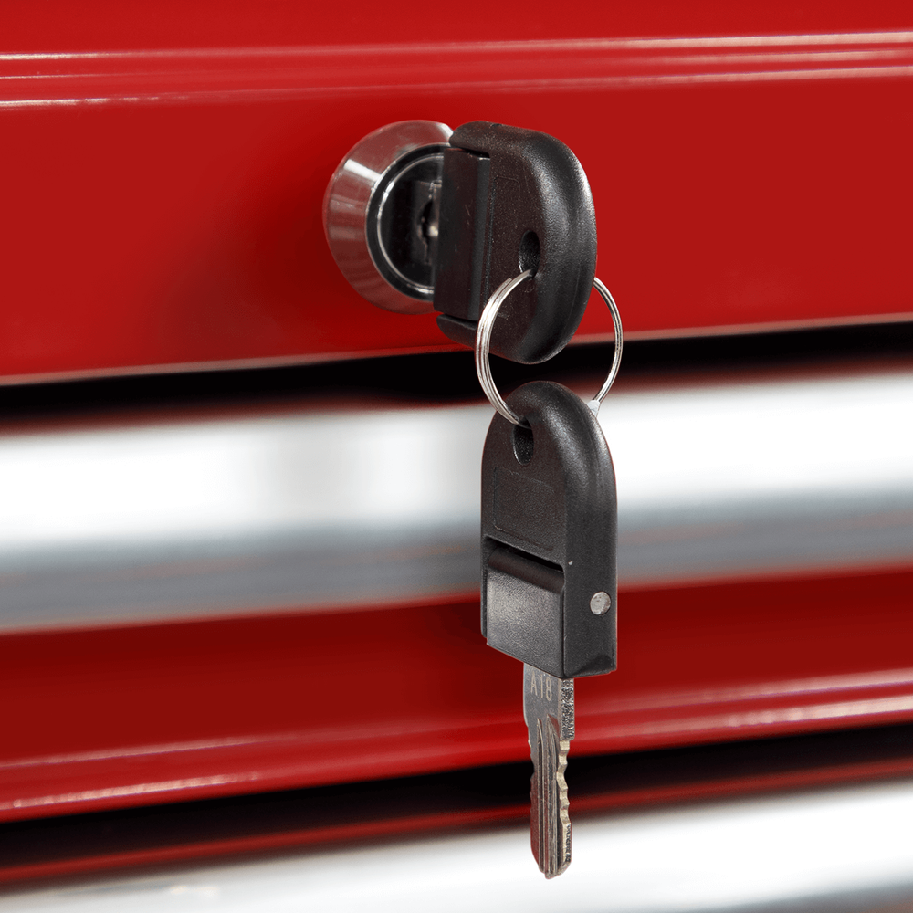 Sealey Superline Pro 2 Drawer Mid Tool Chest Red