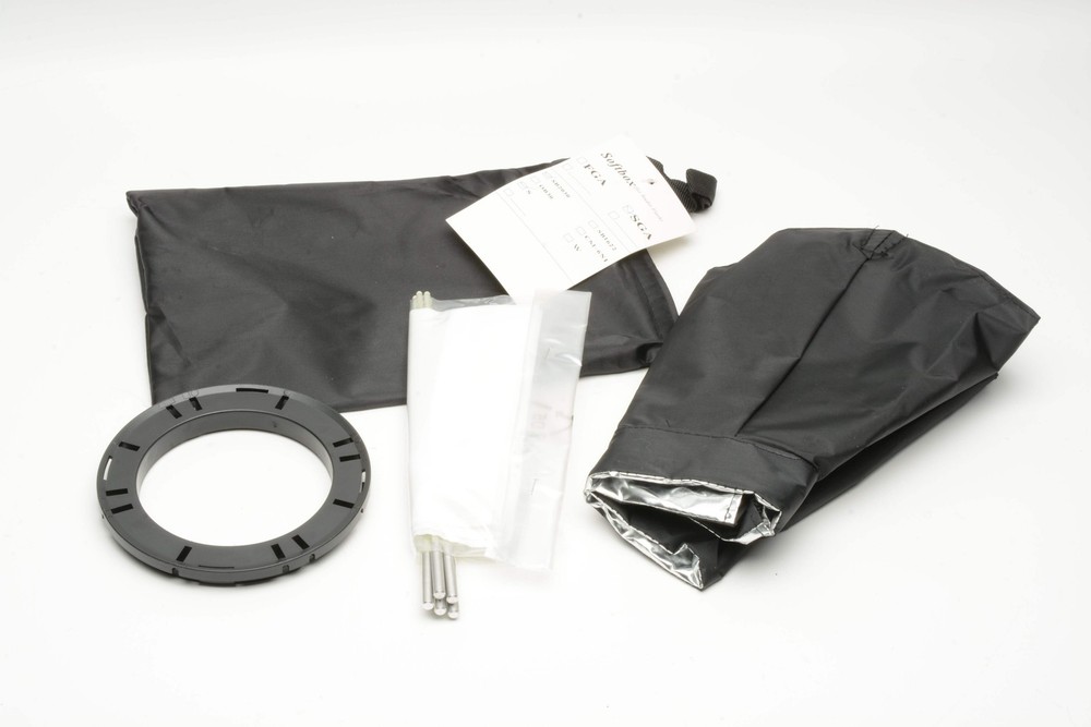 Huge bundle of Electronic flash accessories, Snoot, diffusers, filters+++++++