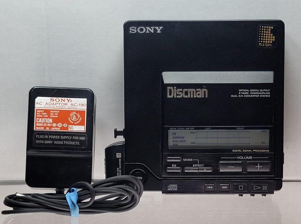 Sony D-555 Discman CD Player need service