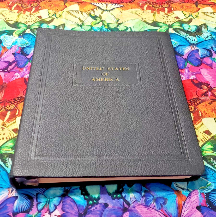 VINTAGE MACO PHILATELIC SERVICE UNITED STATES COMMEM PLATE BLOCK  POSTAGE  ALBUM