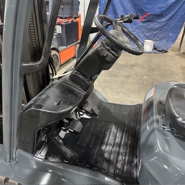 2021 Toyota 8FDU25 5000lb Used Diesel Forklift Triple Mast Sideshift 6243 Hours