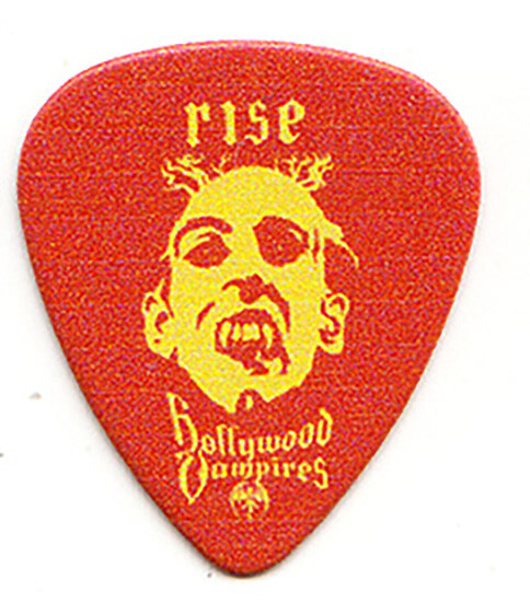 Hollywood Vampires Promotional Guitar Pick 2 Alice Cooper Joe Perry Johnny Depp