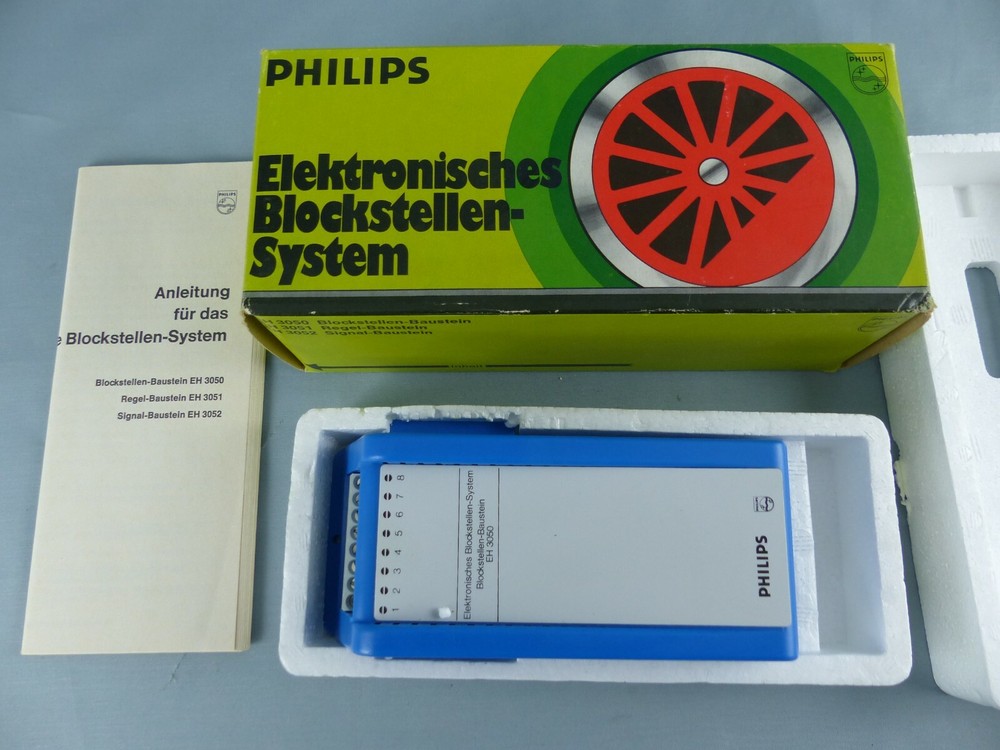 PHILIPS EH 3050 Electronic Block System for Electric Train Network NEW