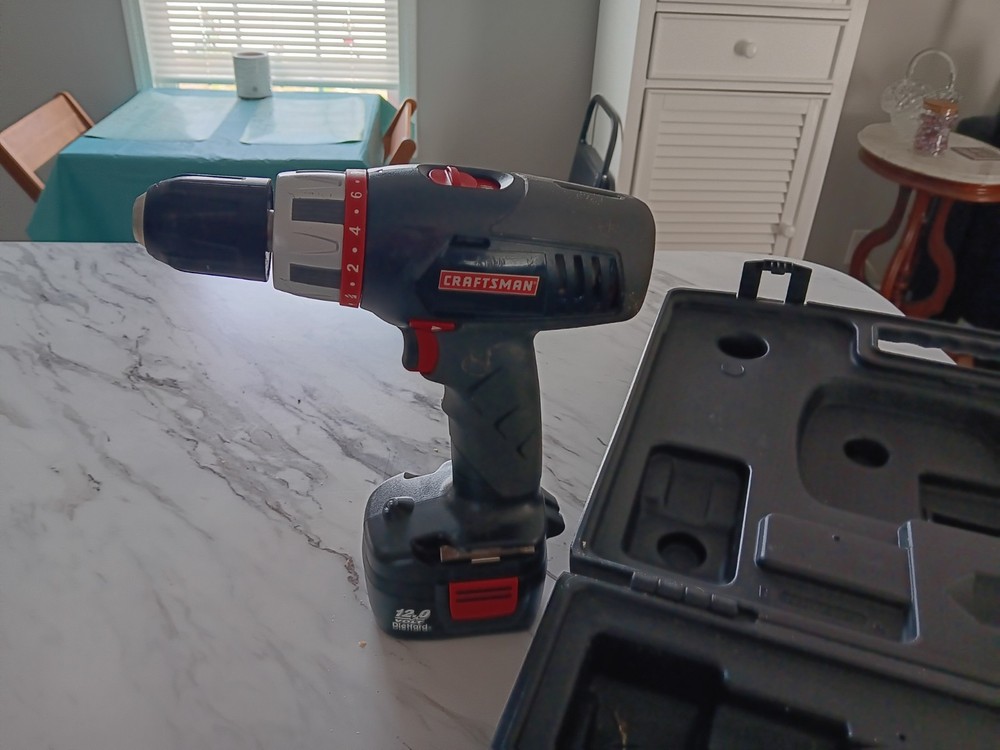 cordless craftsman drill 12v 3/8 variable speed