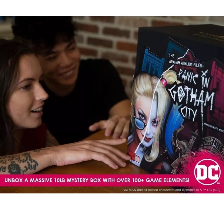 Arkham Asylum Files: Panic in Gotham City Augmented Reality Board Game