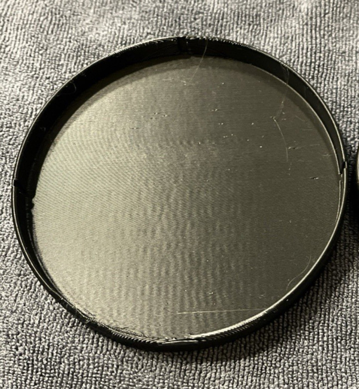 86 mm Custom Lens Caps Black