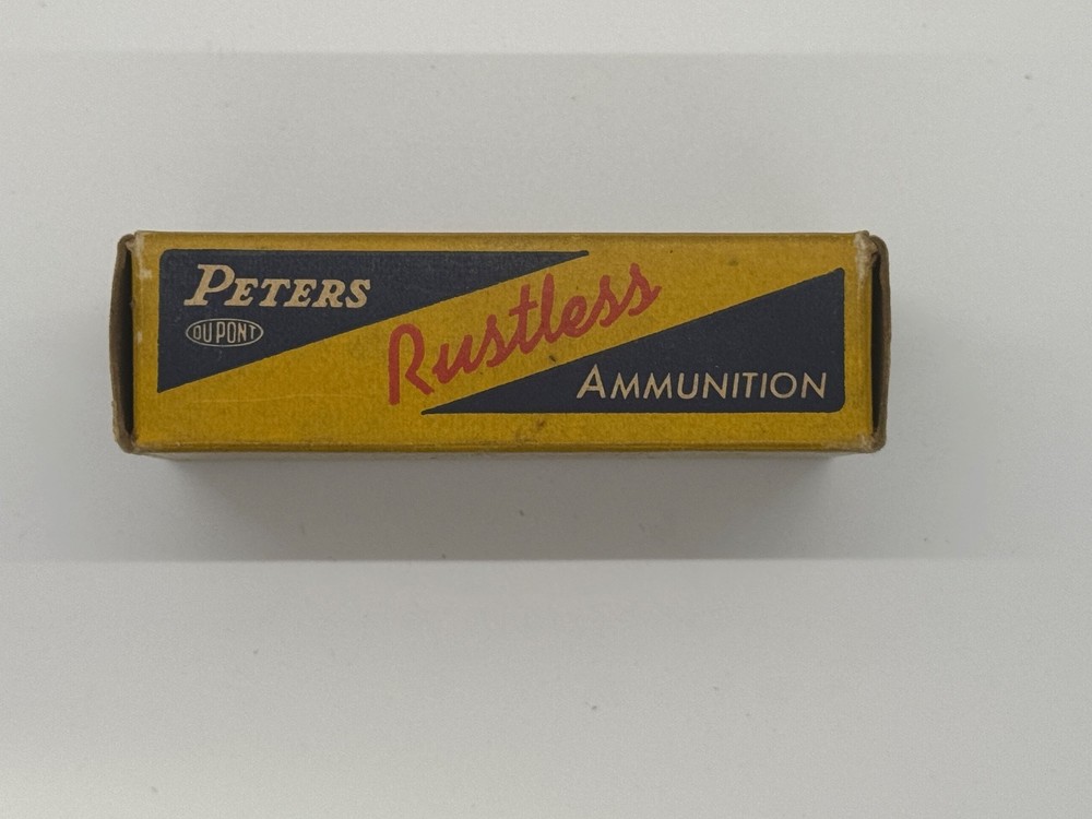 Vintage Peters 32 Smith & Wesson Rustless Empty Box