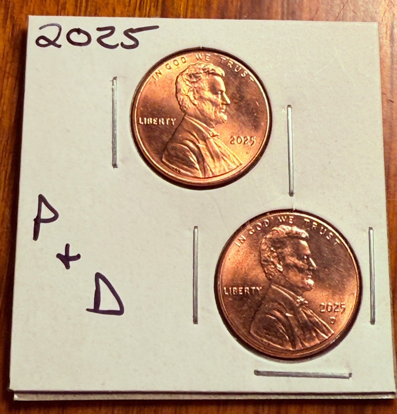 2024-P&D Lincoln Shield Cent Rolls(2)FREE 2025-P&D 2x2 w/Purchase! Vol. Disc’s!