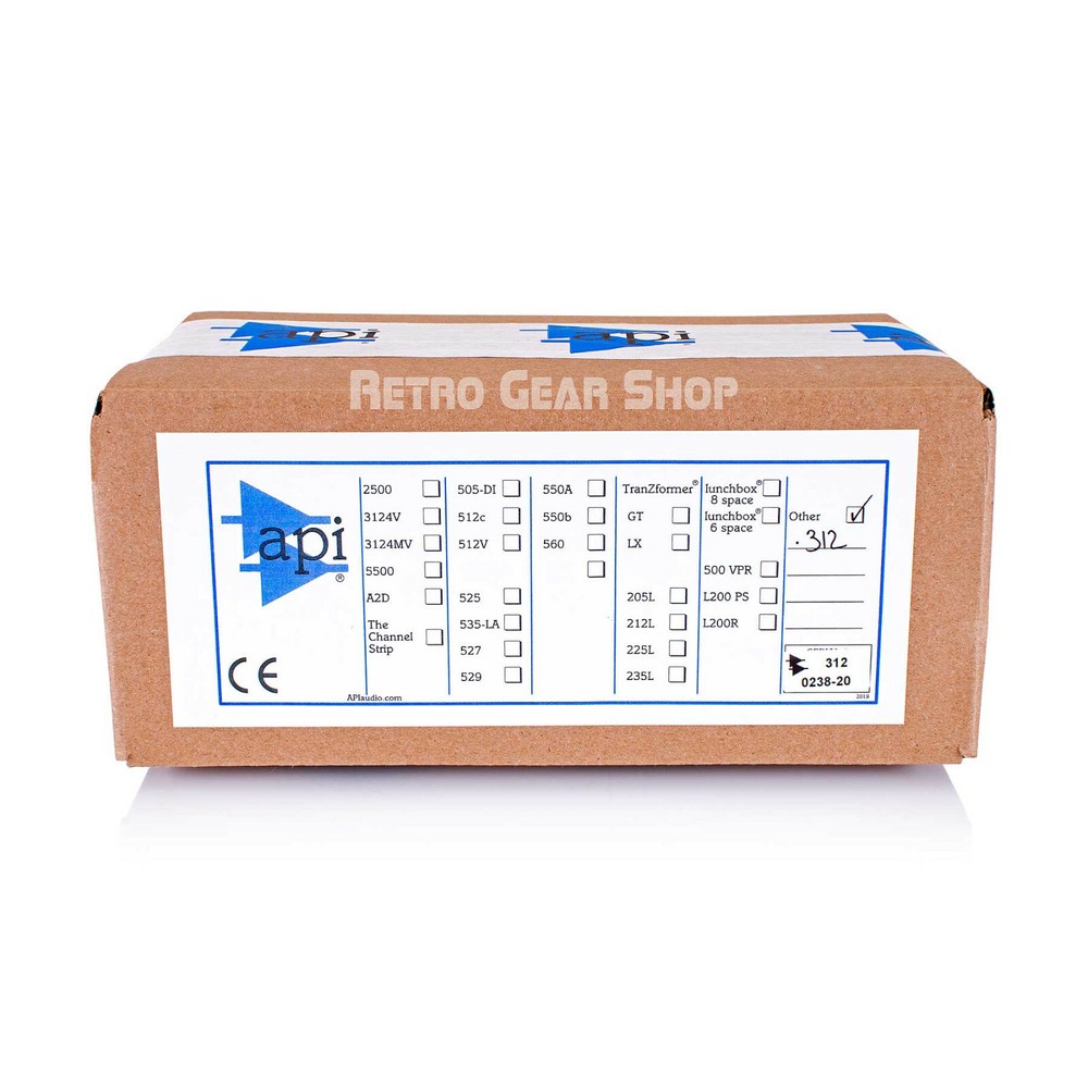 API Audio 312 Microphone Preamp VU Meter 500 Series