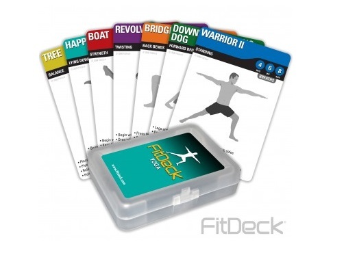 FITDECK YOGA Exercise Playing Cards All Abilities Pose Instructions Help 01083