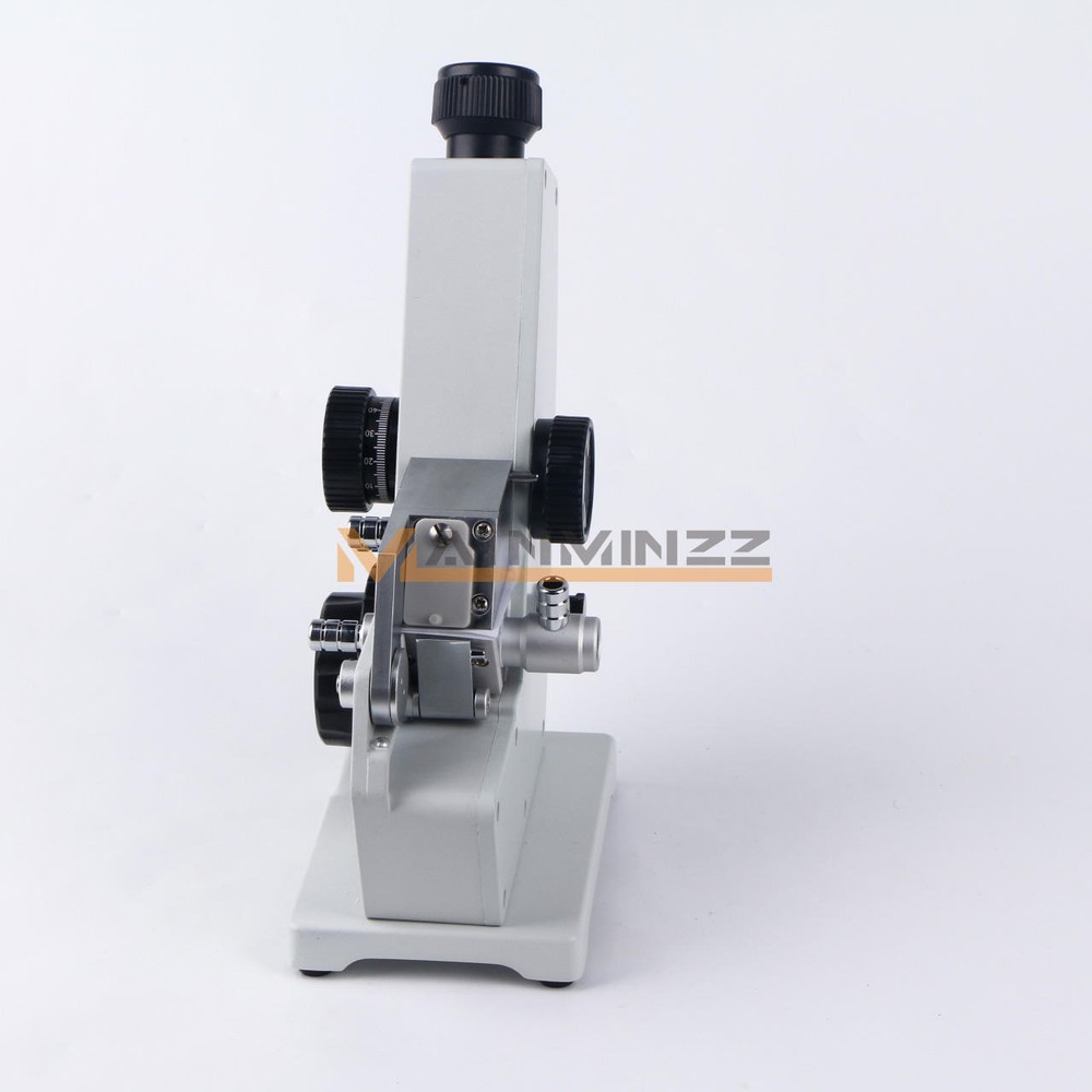 1pcs 2WAJ Abbe Refractometer 0-95% Brix & 1.300-1.700 ND Lab Monocular