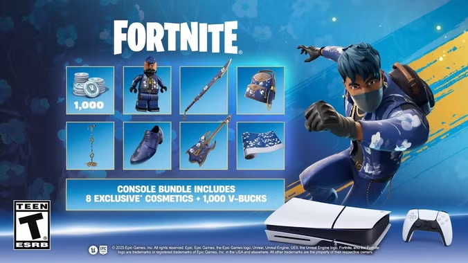 Fortnite Flowering Chaos Bundle PS5 Playstation (+1000 VBUCKS!!) - Code (US)