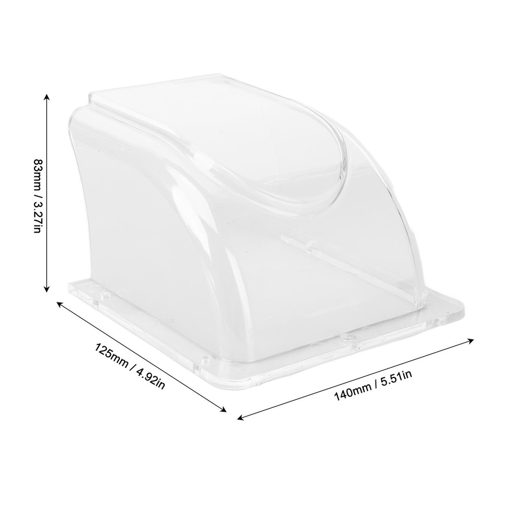 Doorbell Rain Cover Transparent Water Protector Access Control Attachment