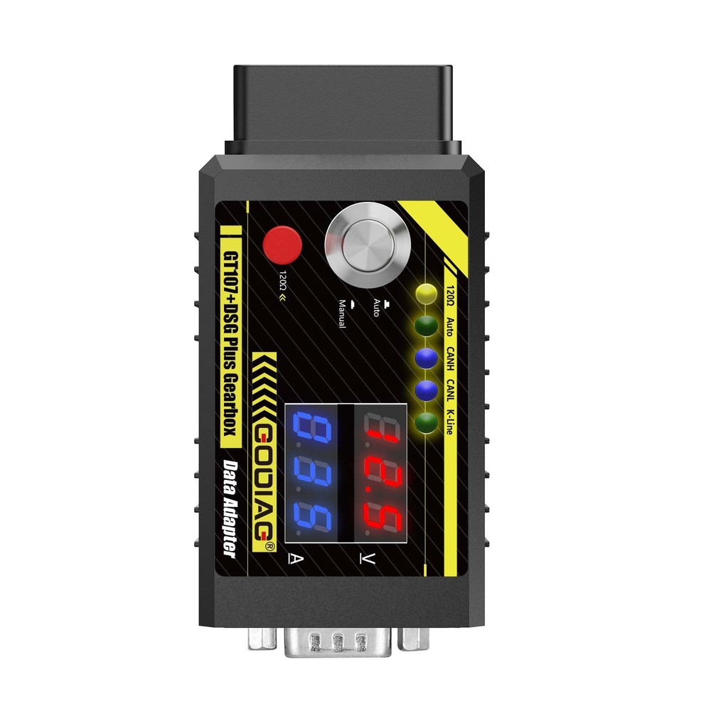 GODIAG GT107+ DSG Plus Gearbox Data Adapter with Voltage Current Display