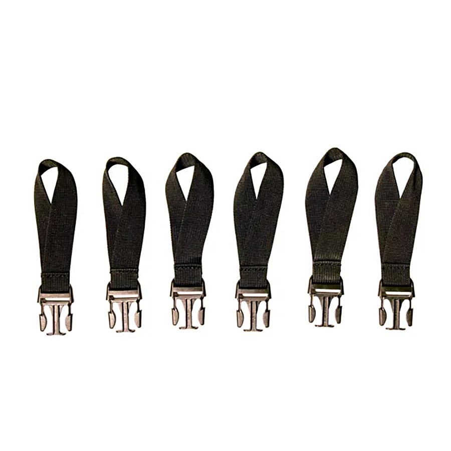 YUBA 2-Go Extensions Bag Set - 25% Capacity Increase, Durable Black Material