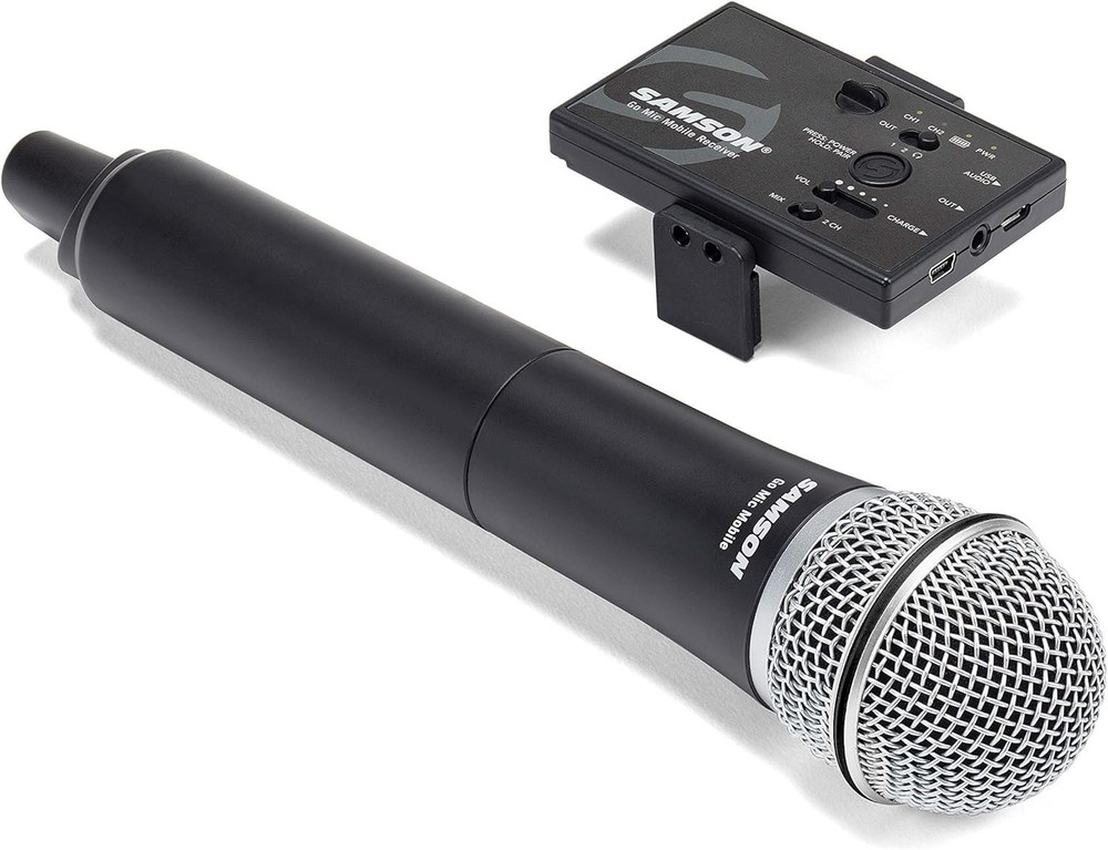Samson Go Mic Mobile Professional Handheld Wireless System for Mobile Video