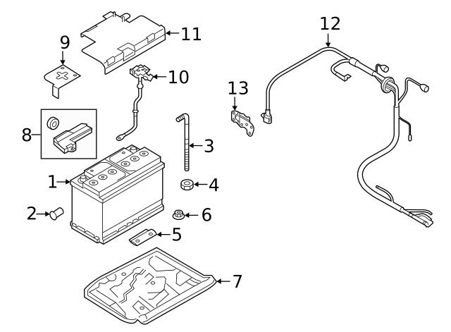 Genuine Audi Control Module 4M6-915-459-C