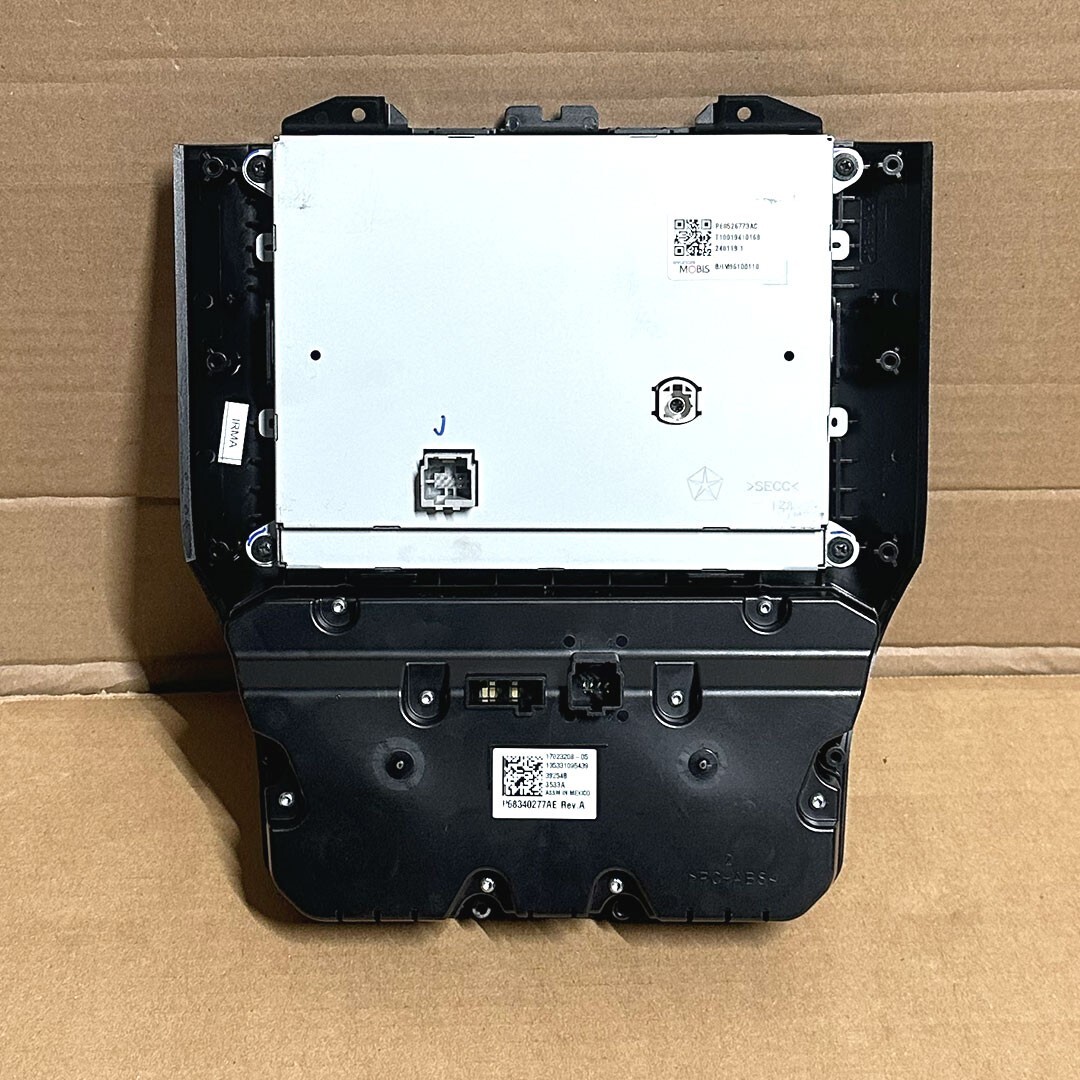 NEW OEM 2022-2024 Ram 1500 2500 3500 Center Stack Controls w/ Screen 68526773AC