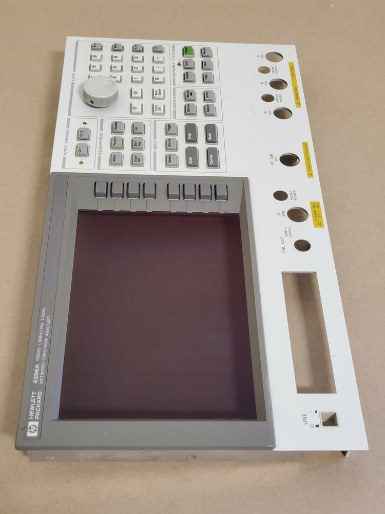Front Panel for HP 4396A Network Spectrum Analyzer