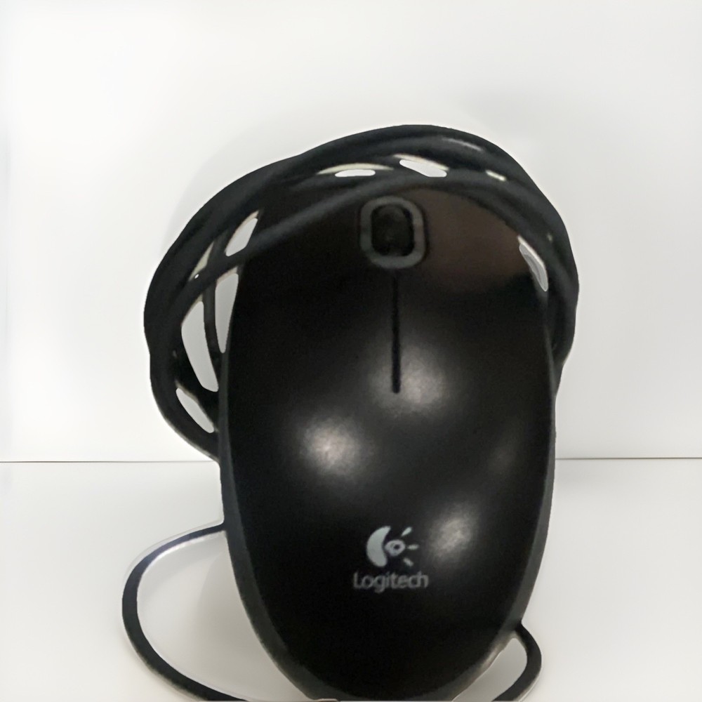Logitech K120 Wired USB Keyboard & Mouse Bundle, QWERTY English, Black