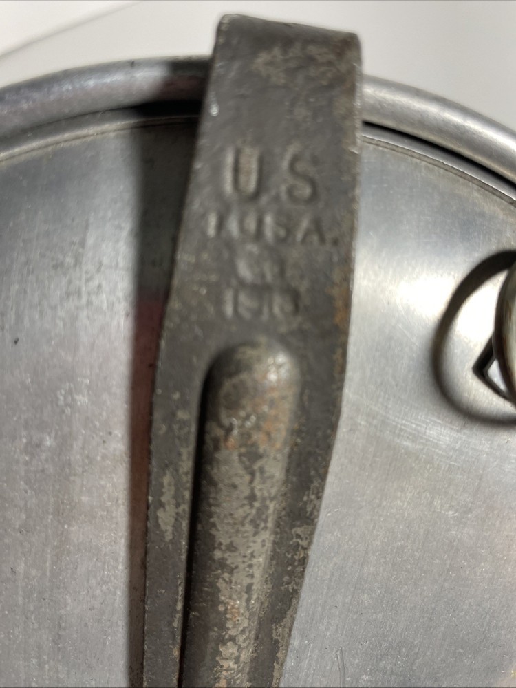 Original 1918 WW1 US ARMY Full Mess Kit Fork/Spoon Dated Excellent Condition