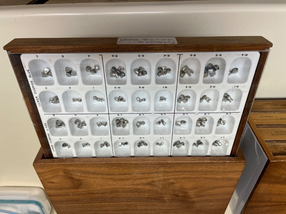 aluminum temporary dental crowns