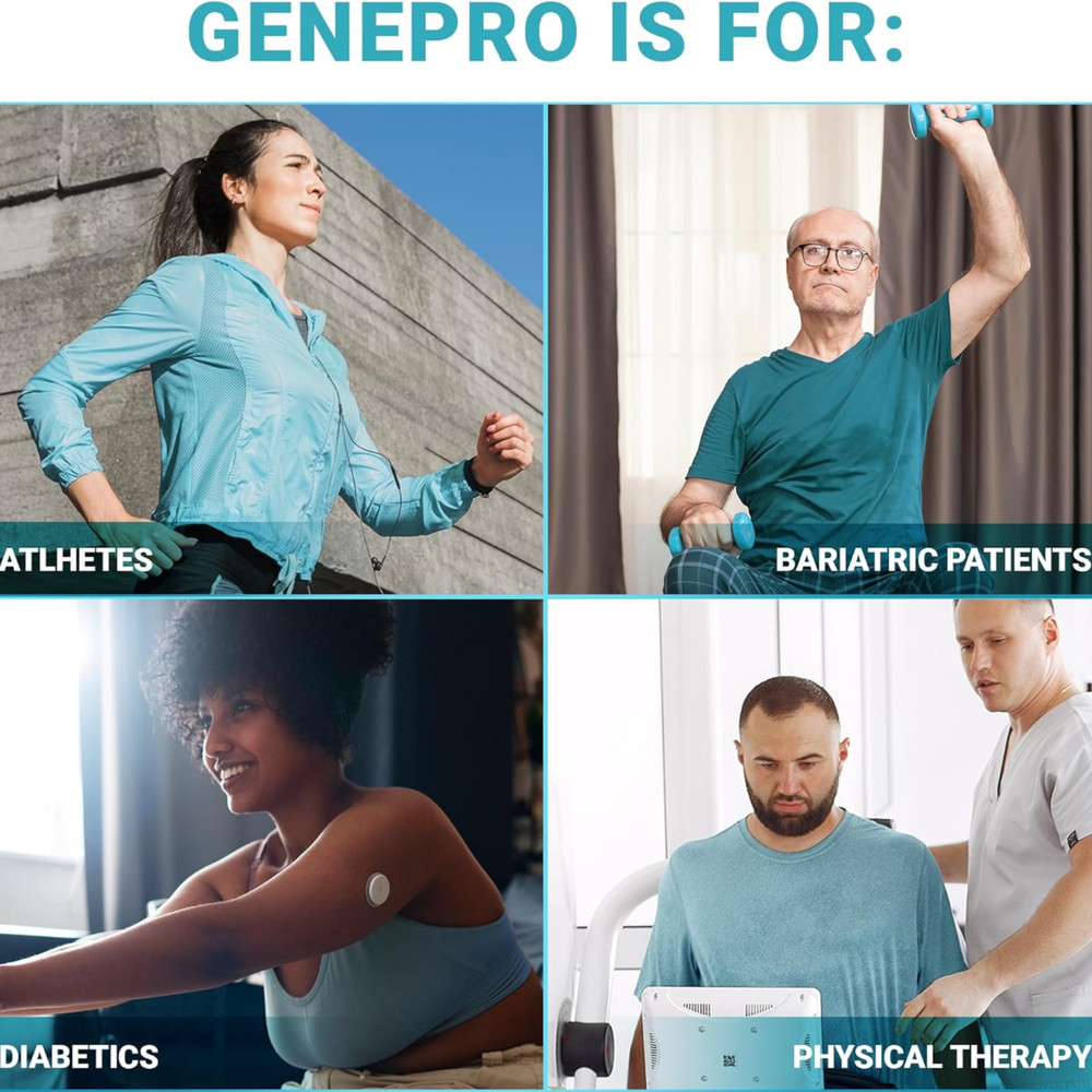 Genepro Protein Powder Unflavored 3rd Generation, 30 servings,