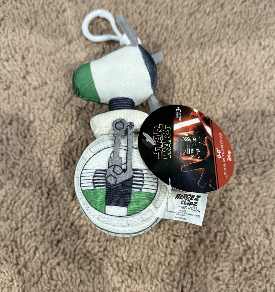 Star Wars clip on plush