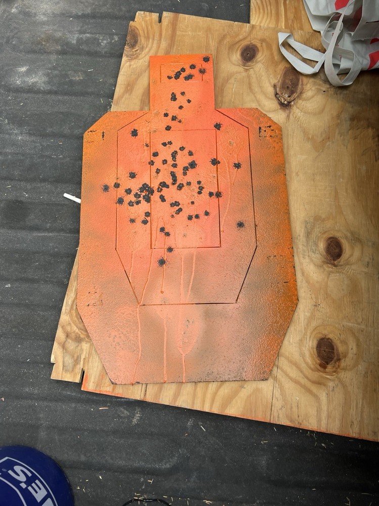 Self Healing Targets -Square White Reusable Rubber