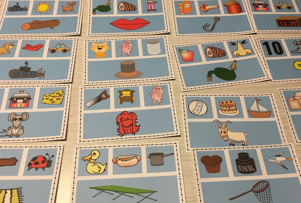 Rhyming Words Activity Kit