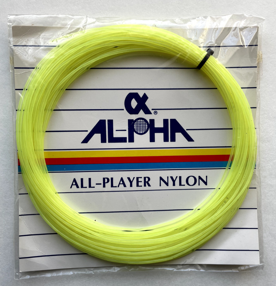 NOS Alpha All Player Nylon Tennis String