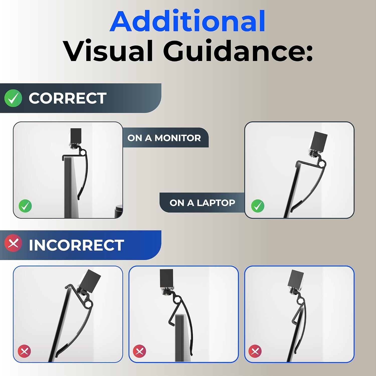 HumanCentric Video Conference Lighting - Double Kit (2-Pack) - LED Webcam Light