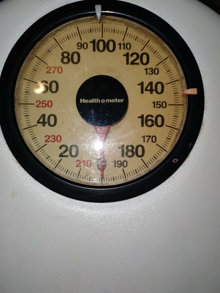 Vintage Large Dial Bathroom Scale