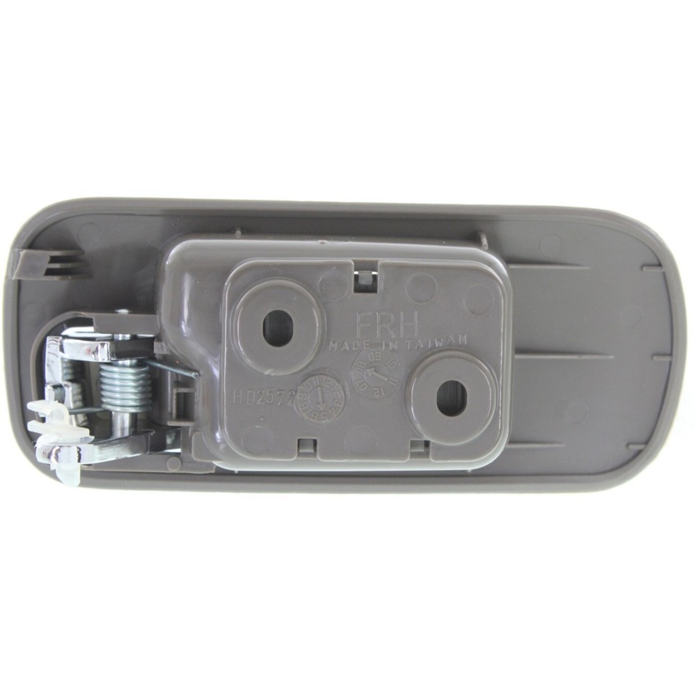 Interior Door Handle Set For 2001-05 Civic Front Left & Right Chrome Brown 2Pc