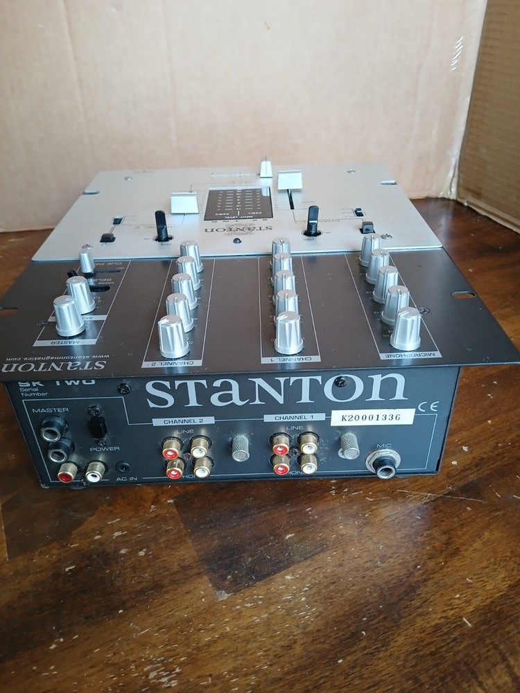 Stanton Sk2 DJ Mixer Untested