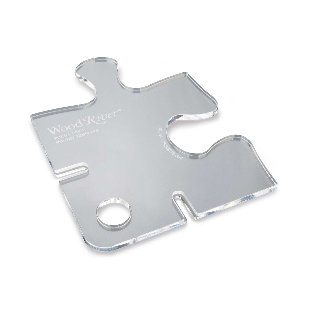 WoodRiver Puzzle Piece Router Template