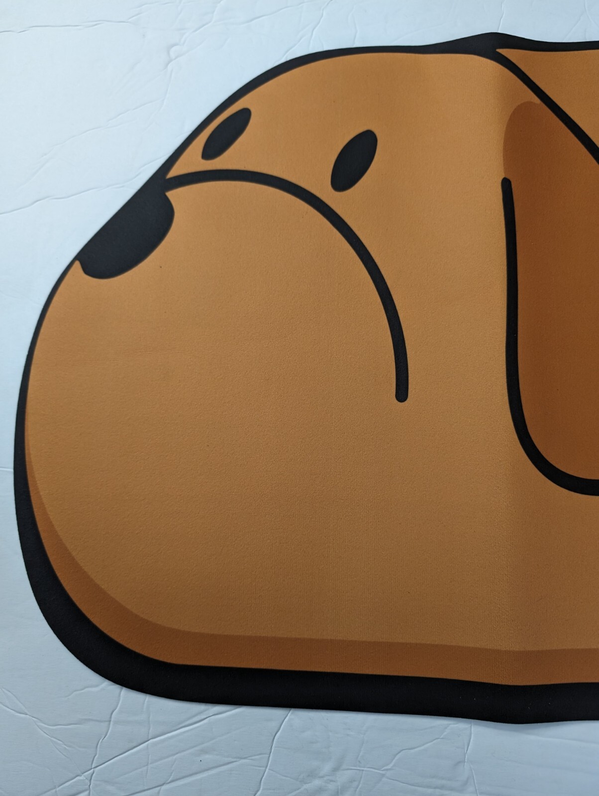 Cute Puppy Super Absorbent Bathroom Mat Cartoon-Slip Mud Toilet Pad 22.5"X14.5"