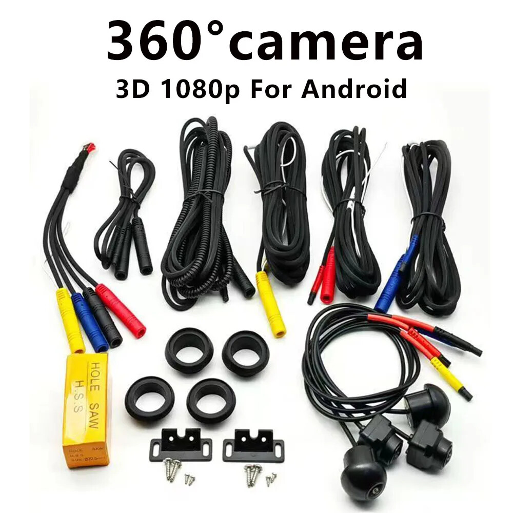 Car 360° Panoramic System Camera for Android Multimedia Screen