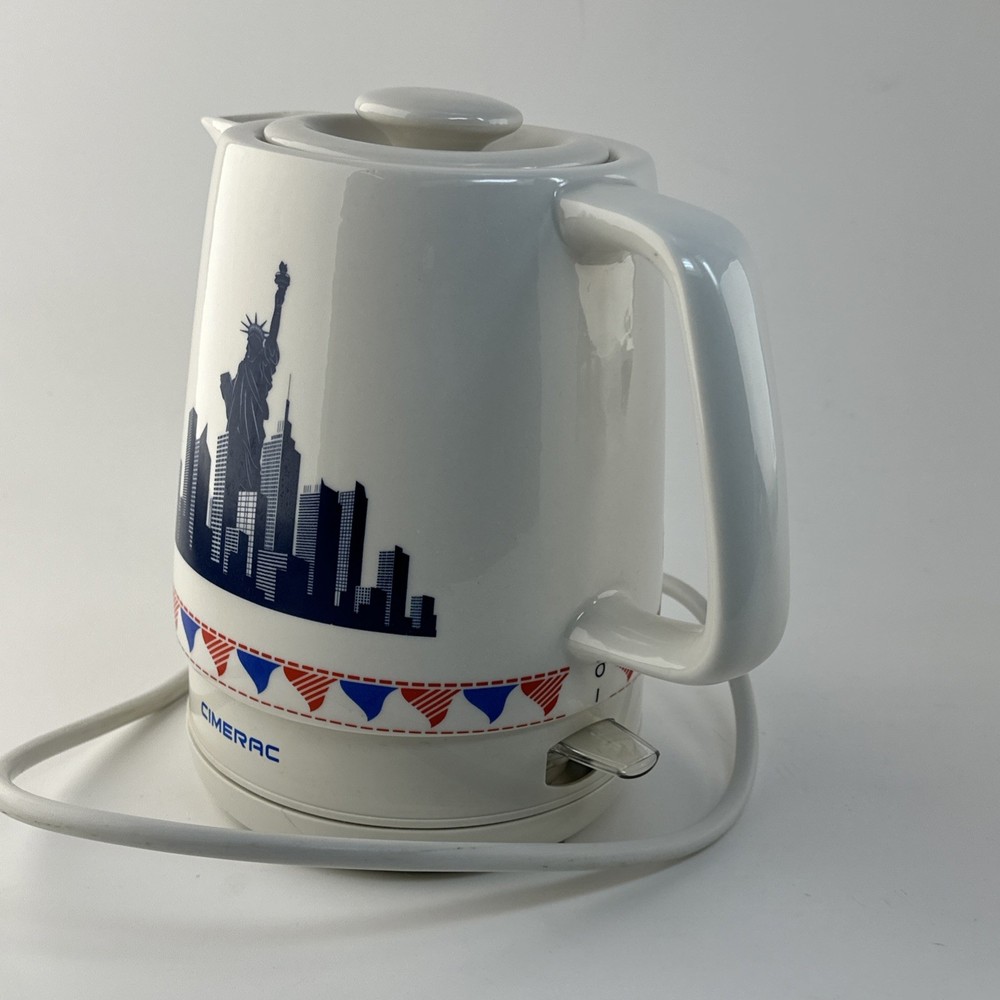 Rare Cimerac Ceramic Electric Kettle