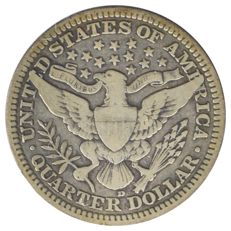 1916-D Barber Quarter (Fine)