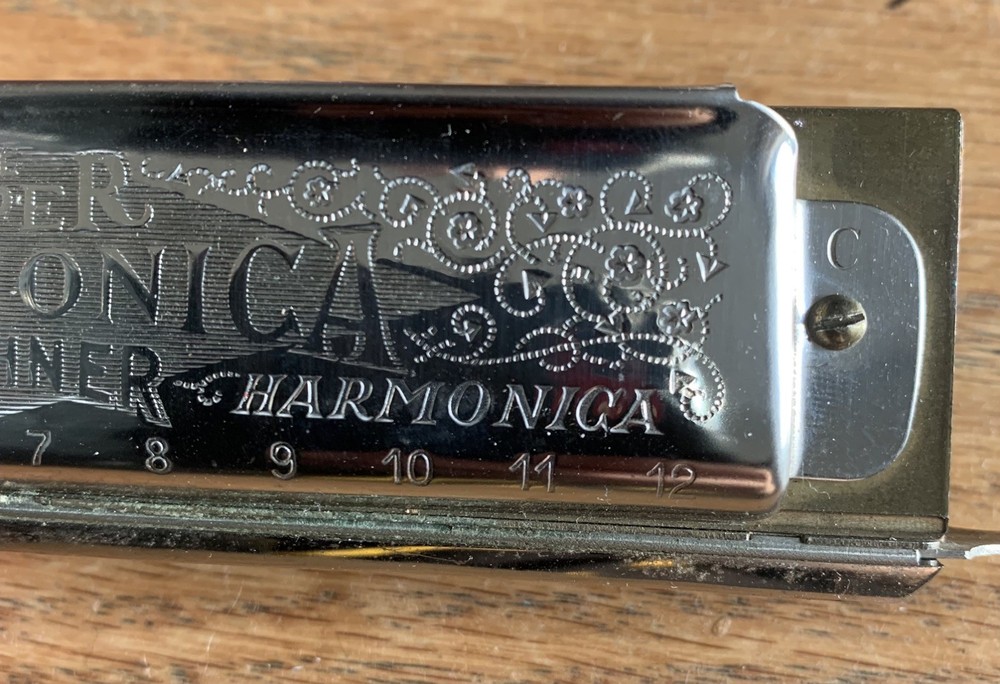 VINTAGE HOHNER SUPER CHROMONICA 270 CHROMATIC HARMONICA KEY C ORIGINAL BOX