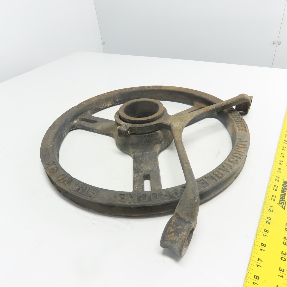Babbitt No. 3-1/2 Adjustable Sprocket Rim Cast Iron