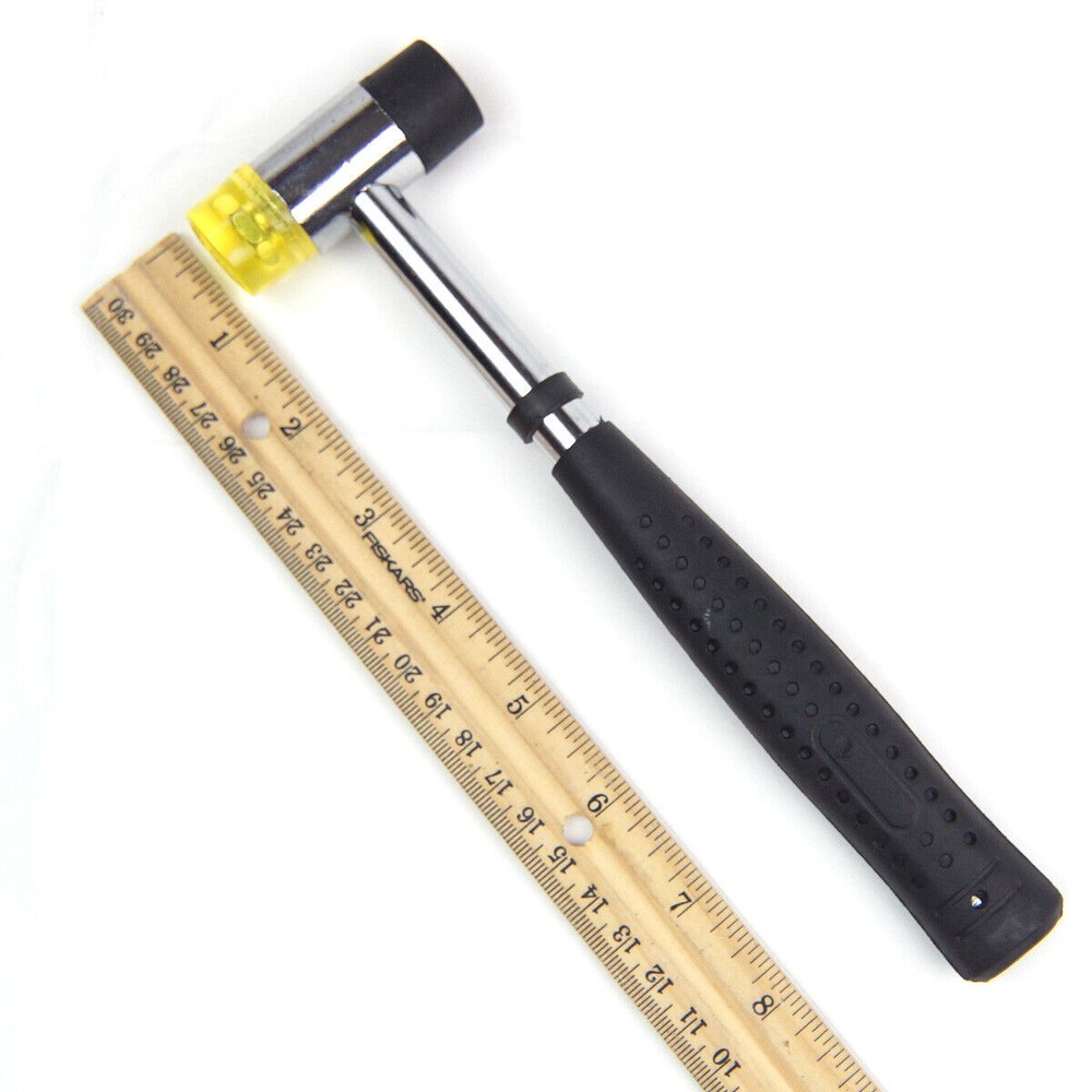 1x Guitar or String instruments Luthier Tool Fret Hammer Dual-Head Nylon 9"