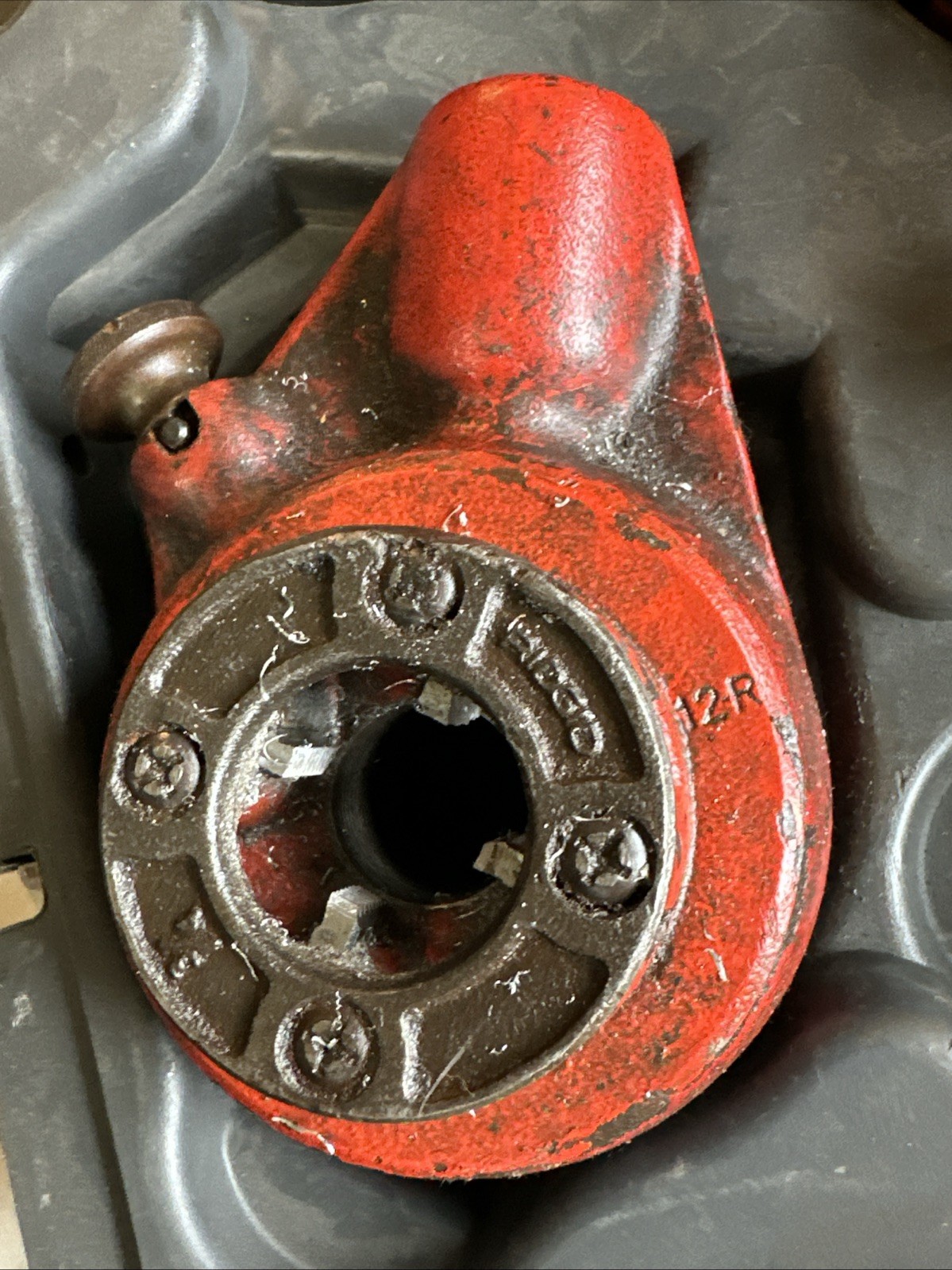 Rigid Pipe & Toledo Pipe Threading Set 3/4” 3-1” 2-1-1/4” 1-1/2” 2” 12R W/handle