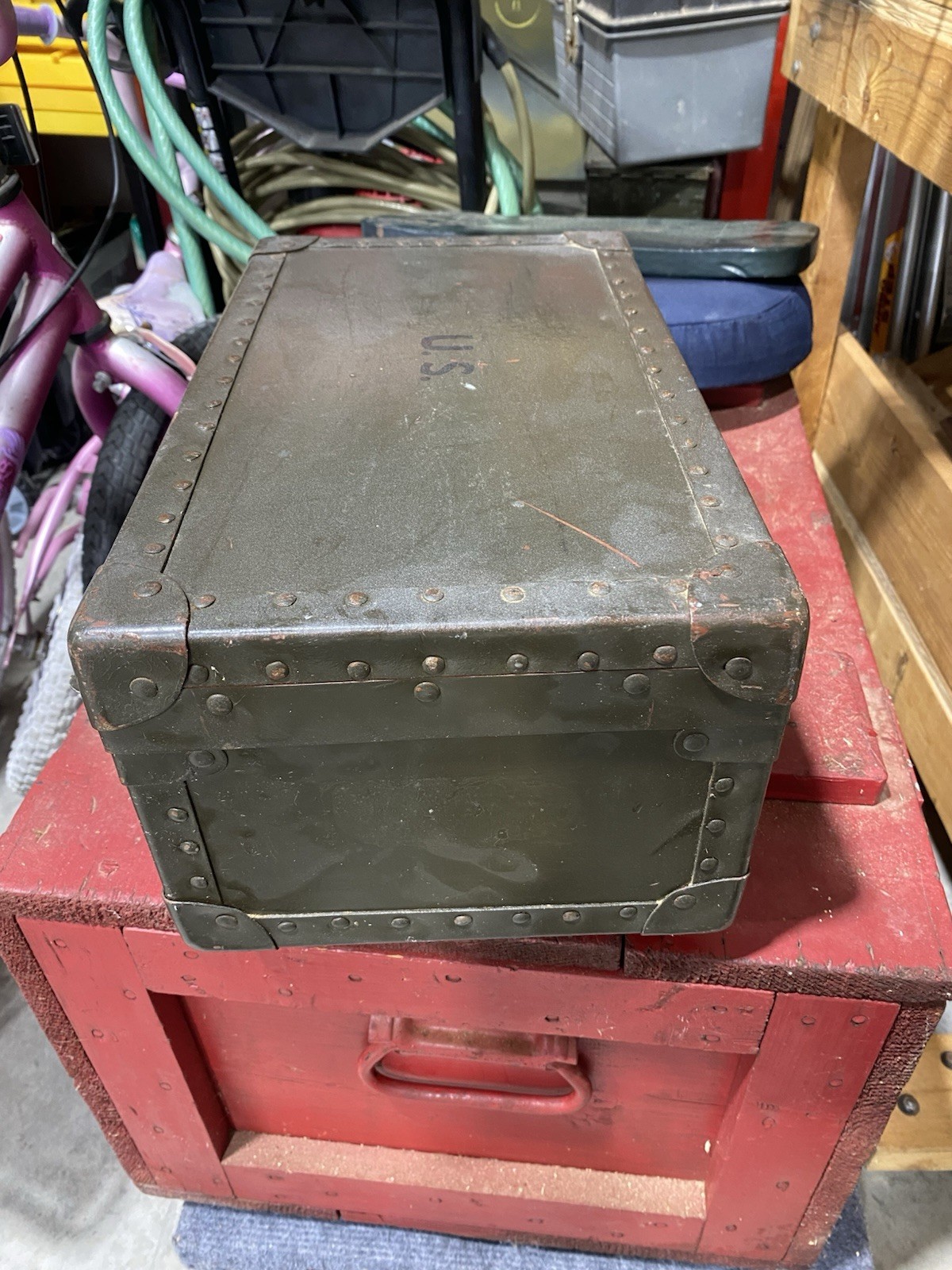 US Army Barber Kit Case NSN 3590-00-058-1837