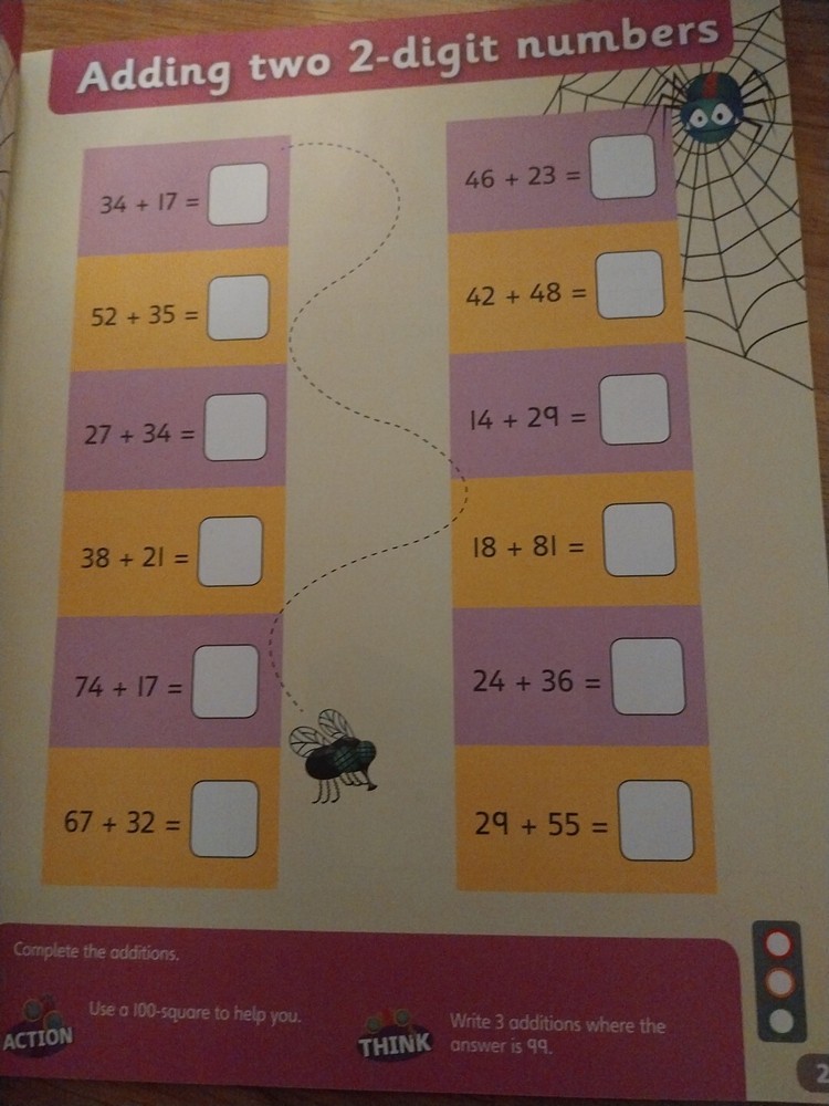 Abacus. Year 2 Workbook Always Learning Educational Maths Problem Solving. Vgc
