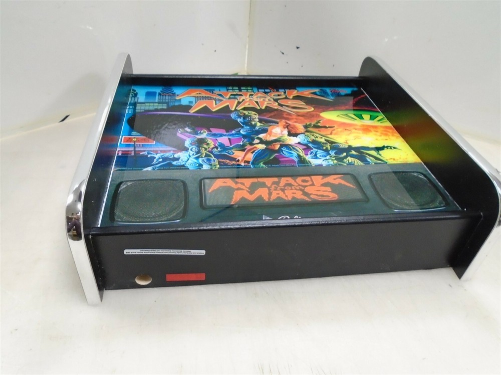 Bally Attack From Mars Pinball Head LED Display light box