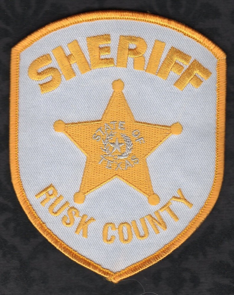 Rusk County Texas Sheriff Shoulder Patch